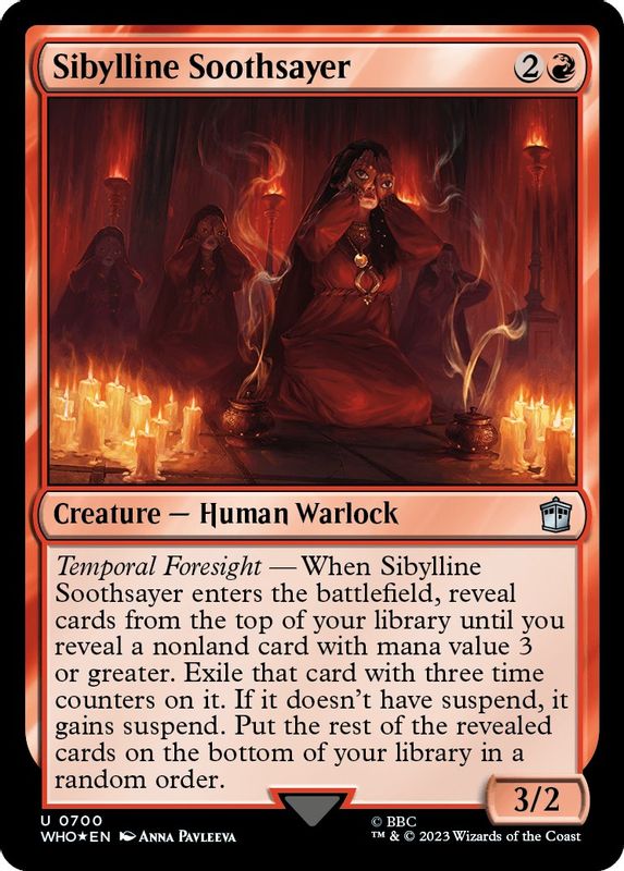 Sibylline Soothsayer (Surge Foil) - 700 - Uncommon