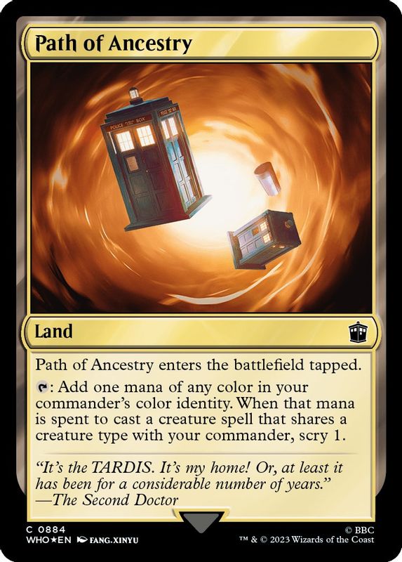 Path of Ancestry (Surge Foil) - 884 - Common