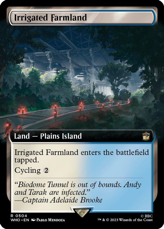 Irrigated Farmland (Extended Art) - 504 - Rare