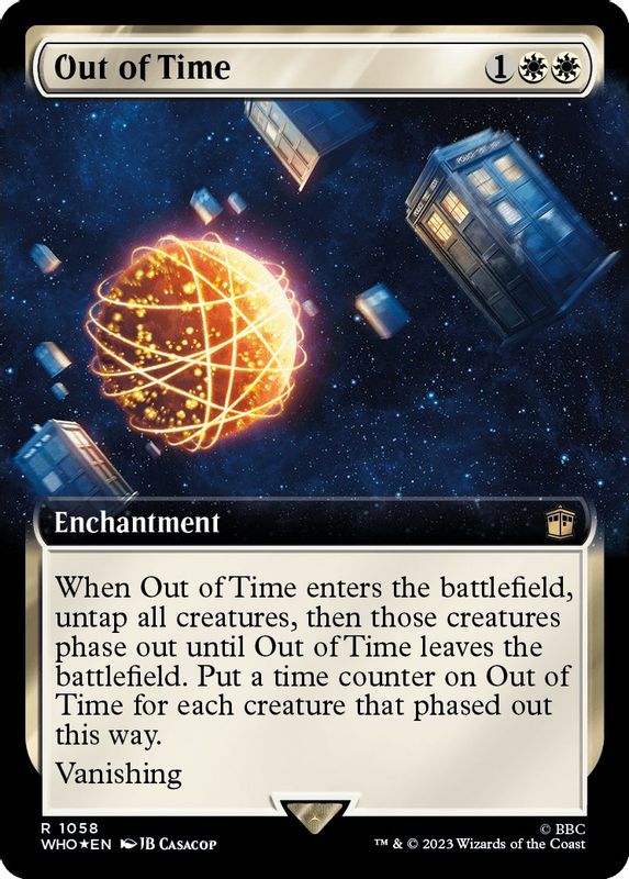 Out of Time (Extended Art) (Surge Foil) - 1058 - Rare