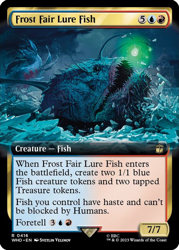 Frost Fair Lure Fish (Extended Art) - 416 - Rare