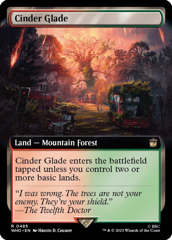 Cinder Glade (Extended Art) - 485 - Rare