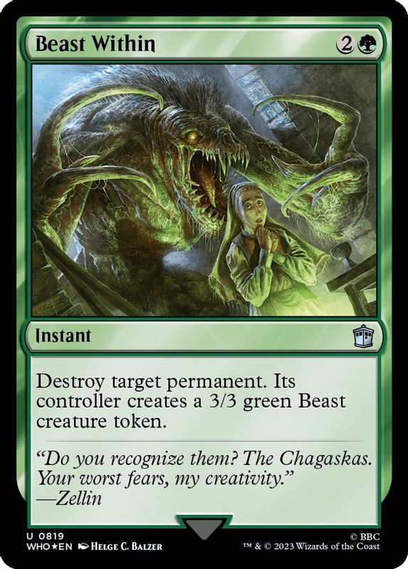 Beast Within (Surge Foil) - 819 - Uncommon