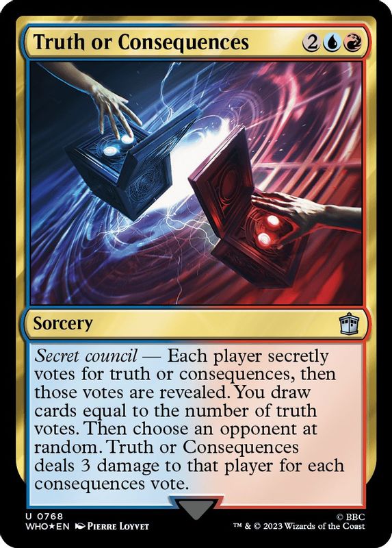 Truth or Consequences (Surge Foil) - 768 - Uncommon