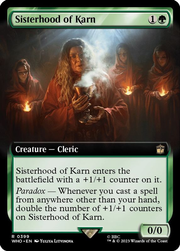 Sisterhood of Karn (Extended Art) - 399 - Rare