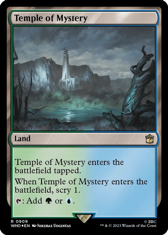 Temple of Mystery (Surge Foil) - 909 - Rare