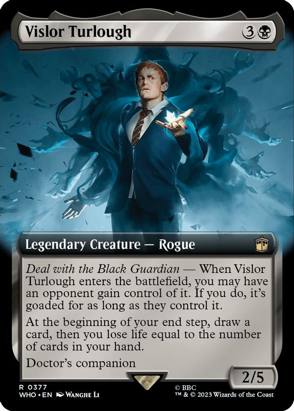 Vislor Turlough (Extended Art) - 377 - Rare