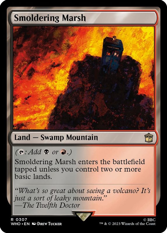 Smoldering Marsh - 307 - Rare