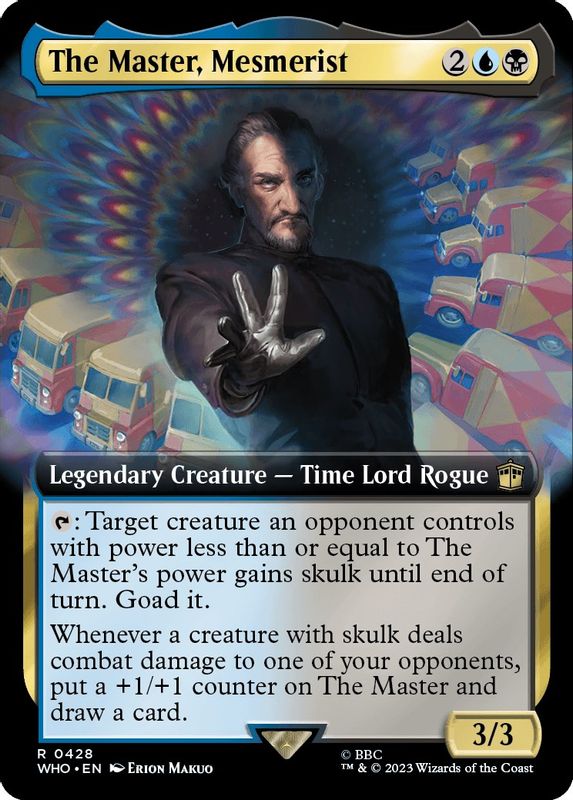 The Master, Mesmerist (Extended Art) - 428 - Rare