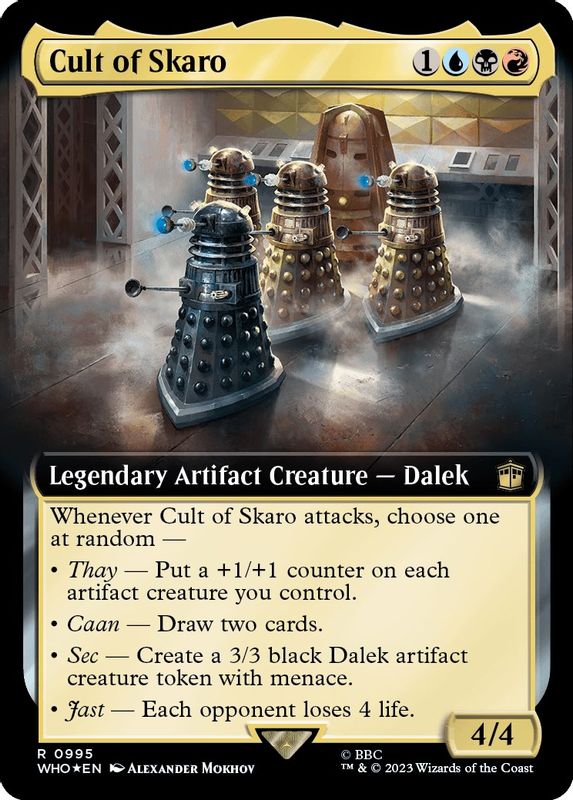 Cult of Skaro (Extended Art) (Surge Foil) - 995 - Rare