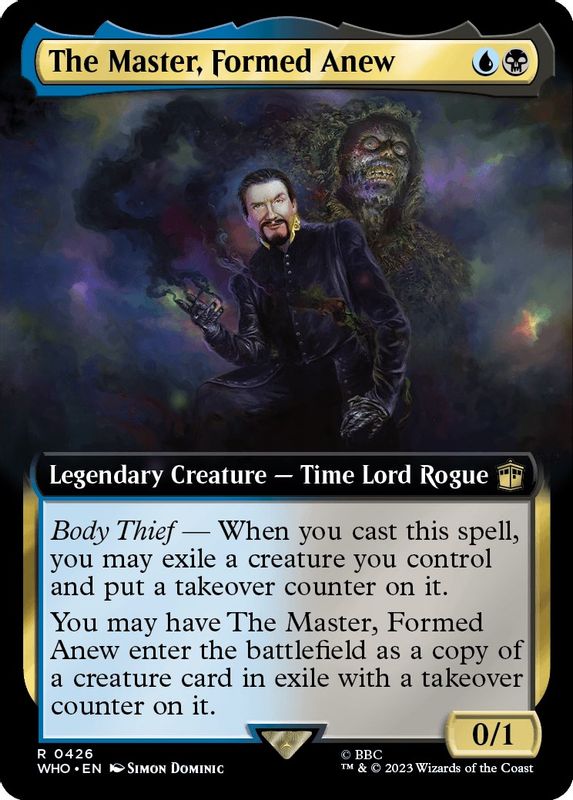 The Master, Formed Anew (Extended Art) - 426 - Rare