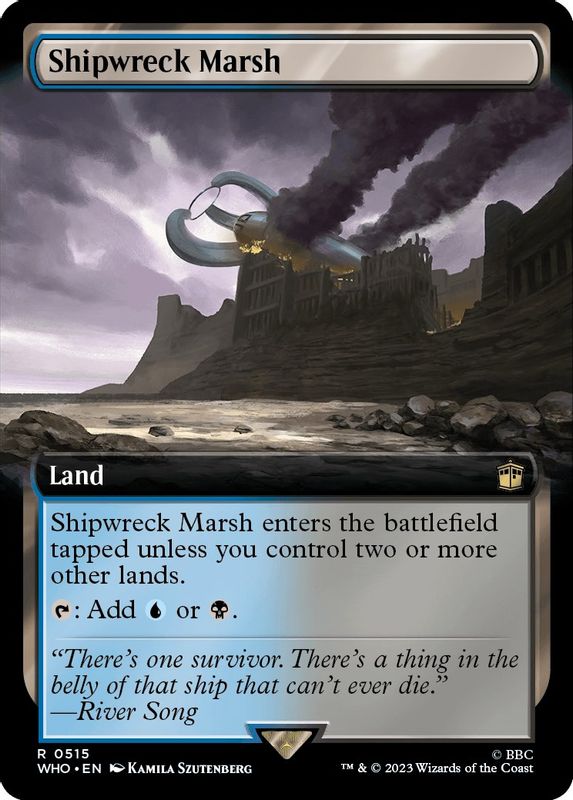 Shipwreck Marsh (Extended Art) - 515 - Rare