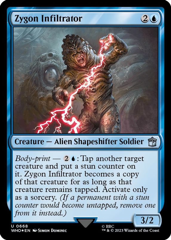 Zygon Infiltrator (Surge Foil) - 668 - Uncommon