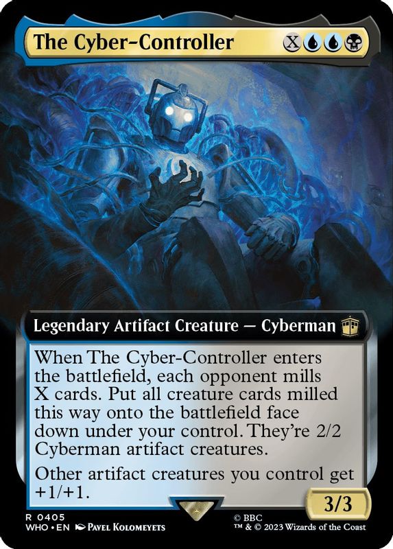 The Cyber-Controller (Extended Art) - 405 - Rare