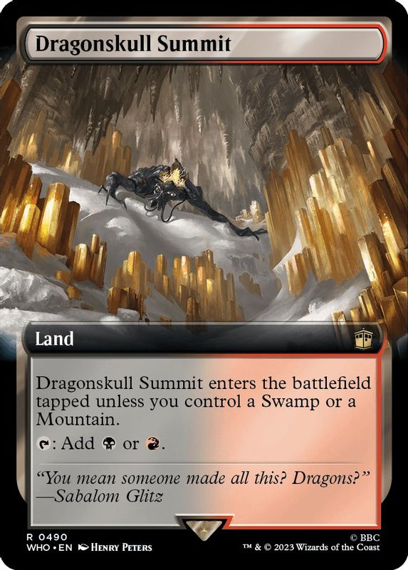 Dragonskull Summit (Extended Art) - 490 - Rare