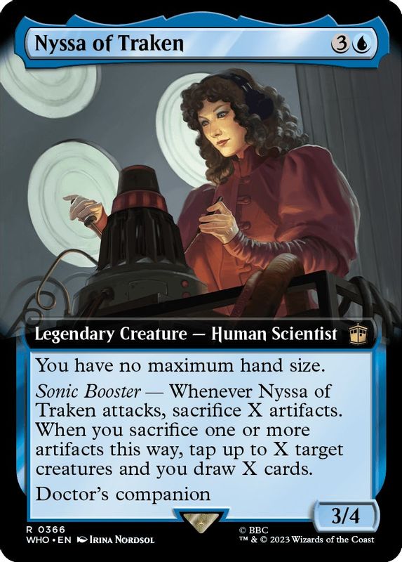 Nyssa of Traken (Extended Art) - 366 - Rare