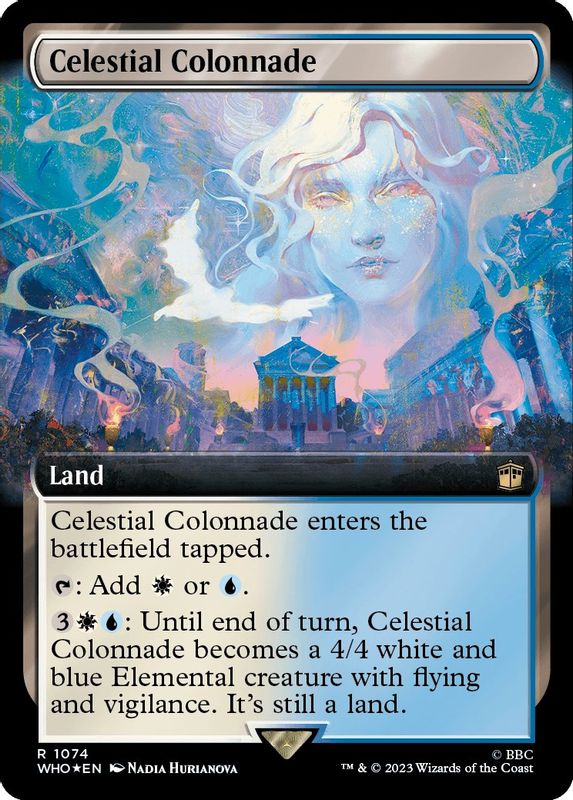 Celestial Colonnade (Extended Art) (Surge Foil) - 1074 - Rare