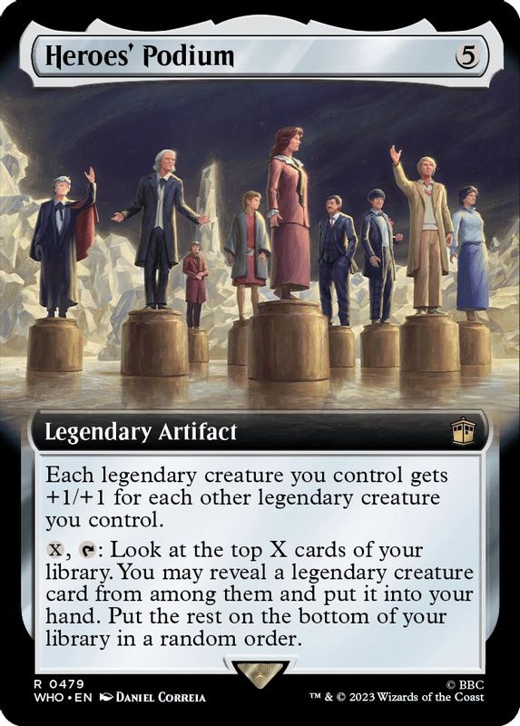 Heroes' Podium (Extended Art) - 479 - Rare