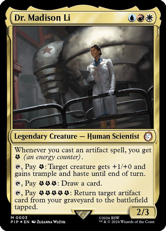 Dr. Madison Li - 3 - Mythic