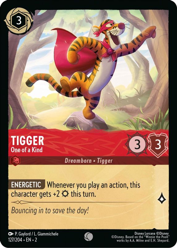 Tigger - One of a Kind - 127/204 - Common