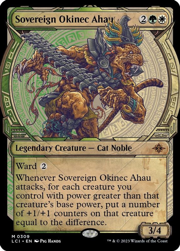 Sovereign Okinec Ahau (Showcase) - 309 - Mythic