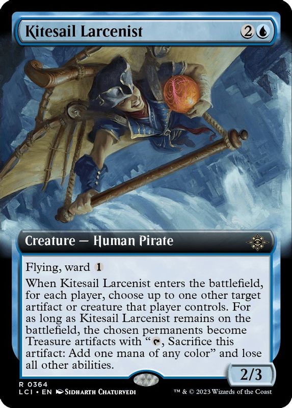 Kitesail Larcenist (Extended Art) - 364 - Rare