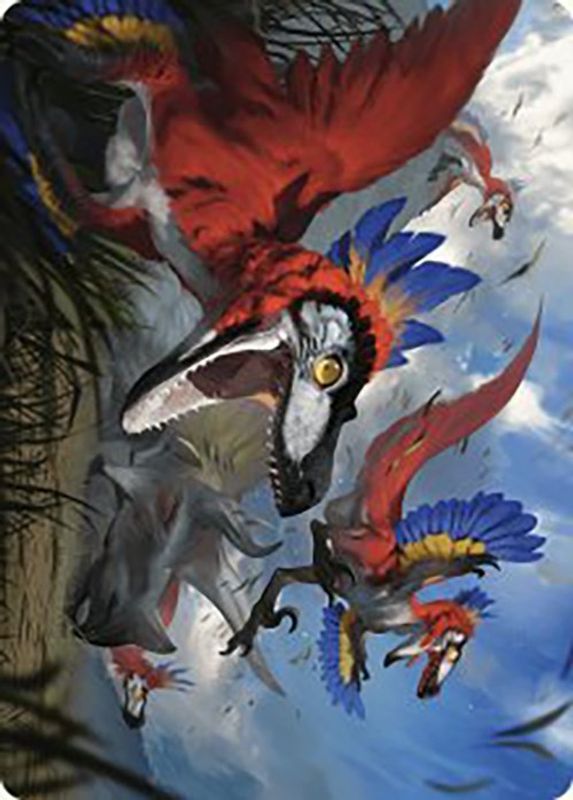 Wrathful Raptors Art Card - 77 - Special