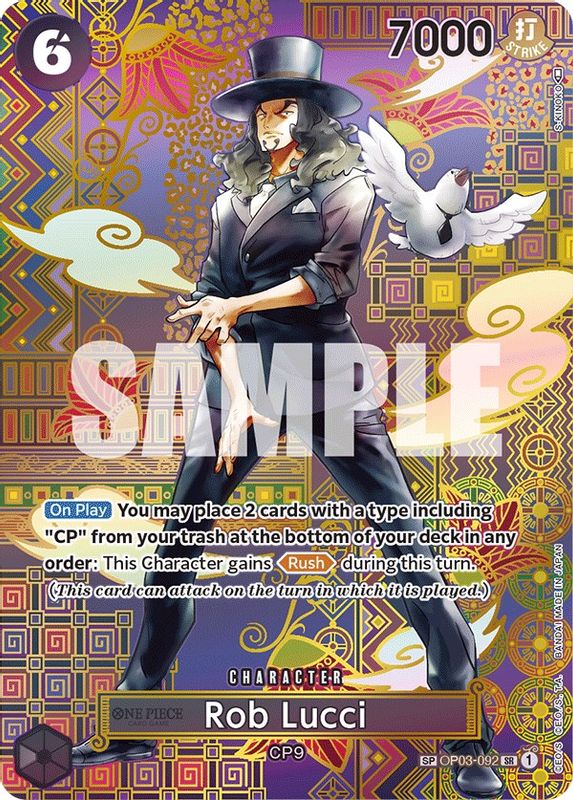 Rob Lucci (SP) - OP01-092 - Super Rare