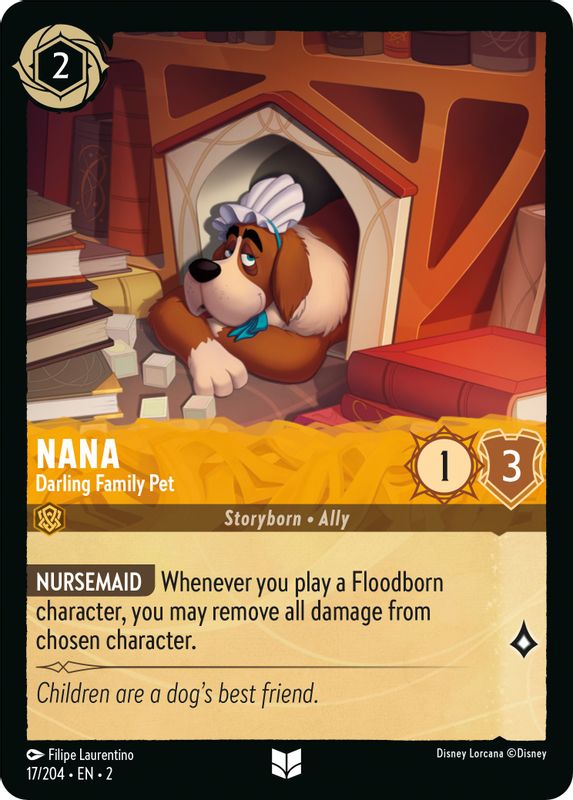 Nana - Darling Family Pet - 17/204 - Uncommon