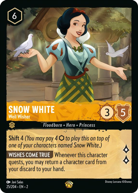 Snow White - Well Wisher - 25/204 - Legendary