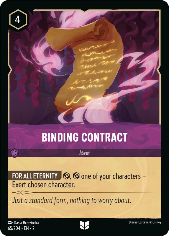 Binding Contract - 65/204 - Uncommon