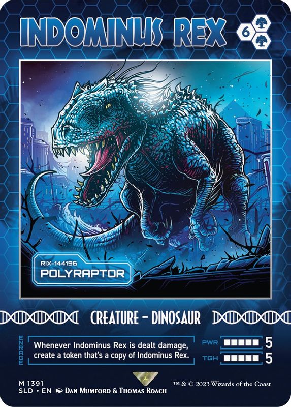 Indominus Rex - Polyraptor - 1391 - Mythic