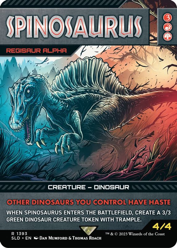 Spinosaurus - Regisaur Alpha - 1393 - Rare