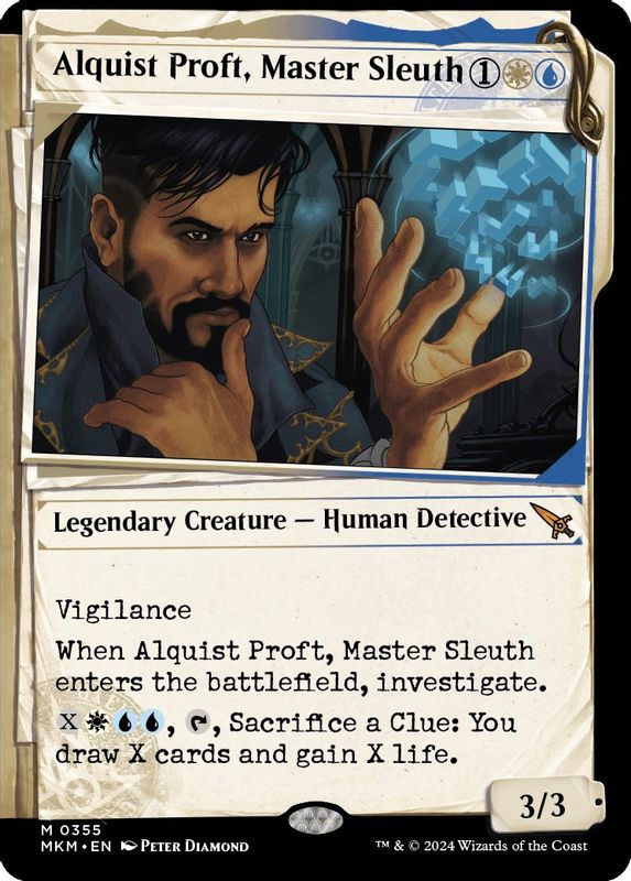 Alquist Proft, Master Sleuth (Showcase) - 355 - Mythic