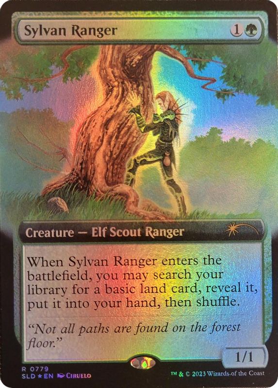 Sylvan Ranger (Extended Art) - 779 - Rare