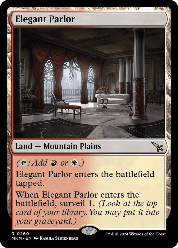 Elegant Parlor - 260 - Rare