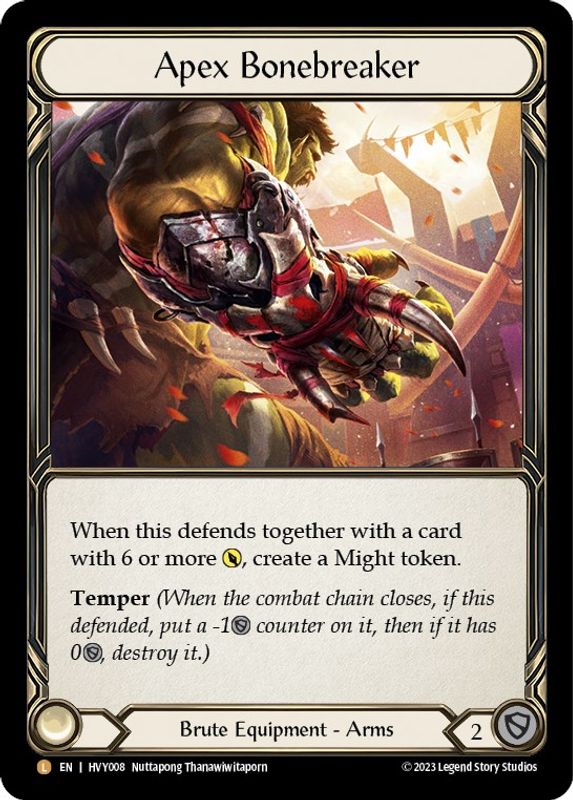 Apex Bonebreaker - HVY008 - Legendary