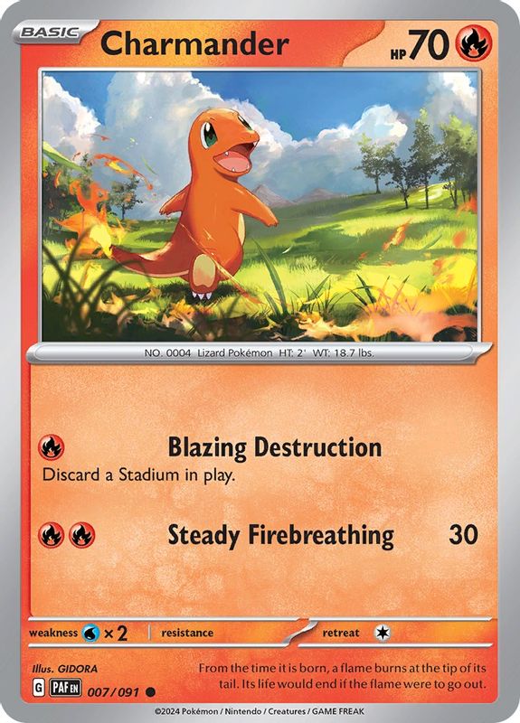 Charmander - 007/091 - 007/091 - Common