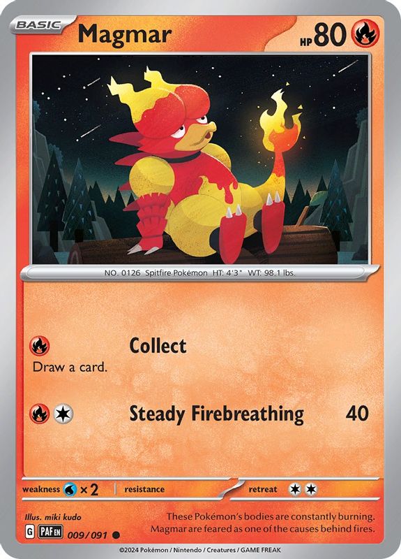 Magmar - 009/091 - Common