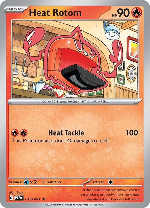 Heat Rotom - 013/091 - Rare