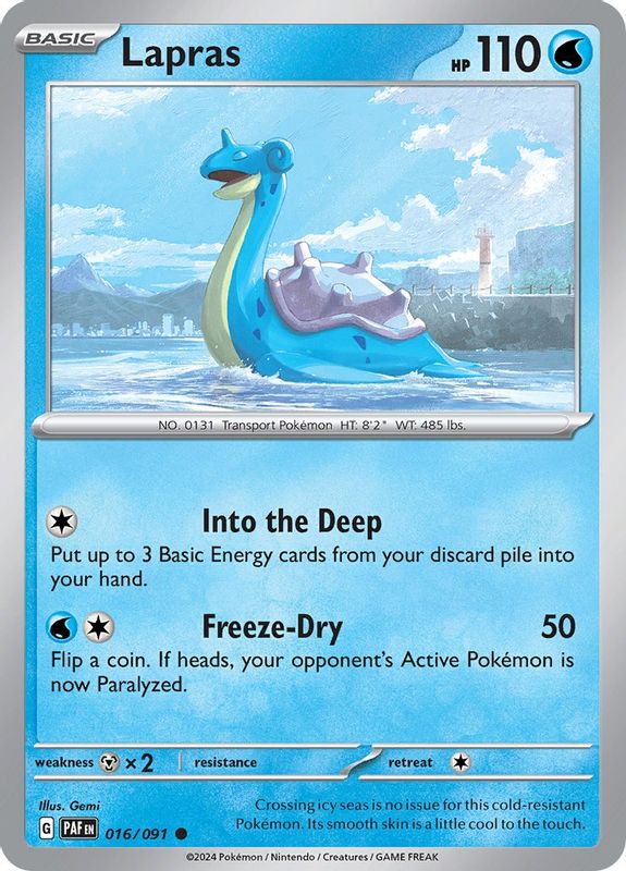 Lapras - 016/091 - Common