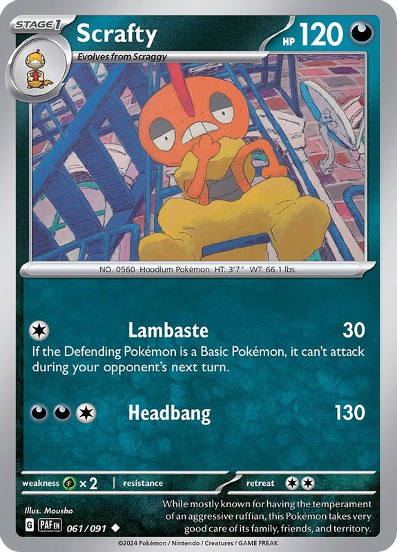 Scrafty - 061/091 - Uncommon