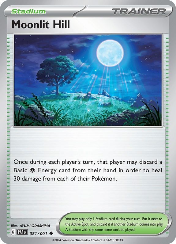 Moonlit Hill - 081/091 - Uncommon