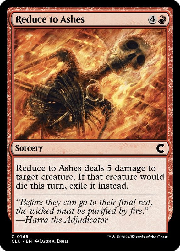 Reduce to Ashes - 145 - Common