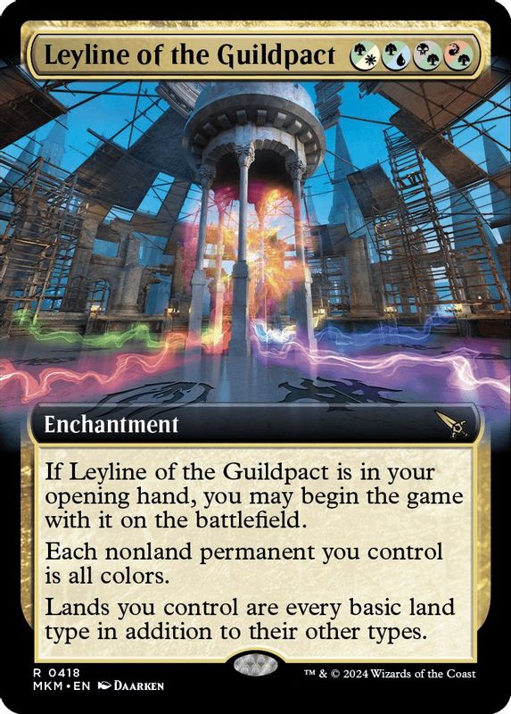 Leyline of the Guildpact (Extended Art) - 418 - Rare