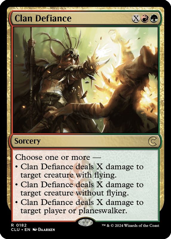 Clan Defiance - 182 - Rare