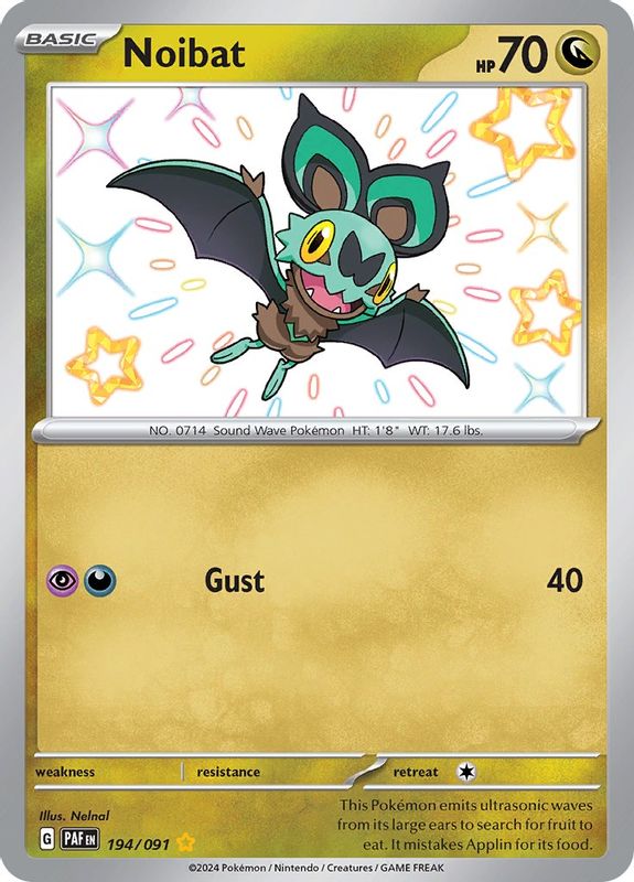 Noibat - 194/091 - 194/091 - Shiny Rare