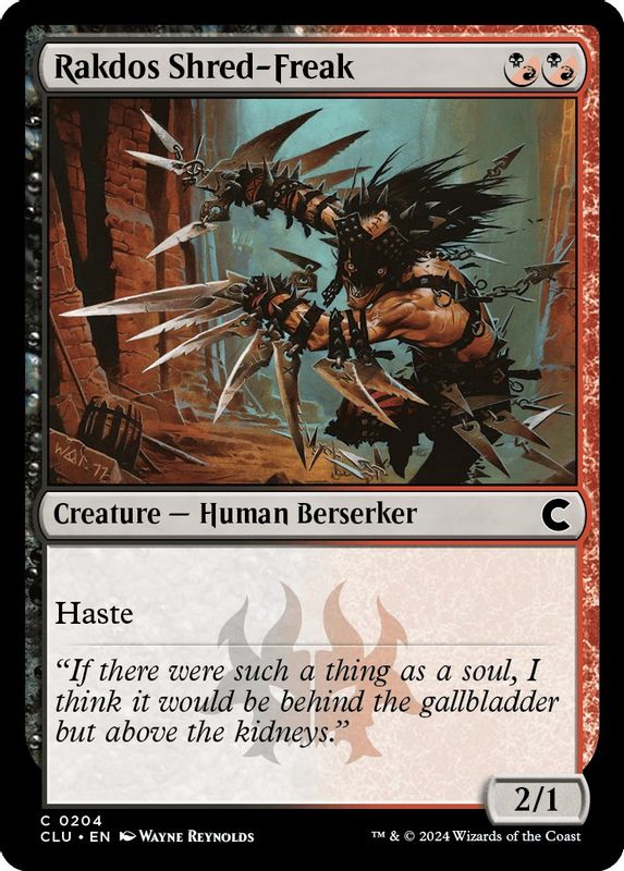 Rakdos Shred-Freak - 204 - Common