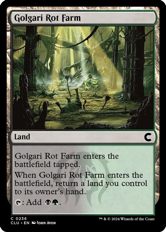 Golgari Rot Farm - 236 - Common