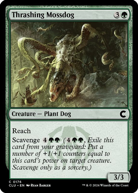 Thrashing Mossdog - 176 - Common